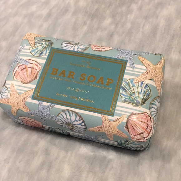Mia & Co Scented Seaside Breeze Hand Soap Bar 10.58oz Vitamin E & Shea ButterNWT - Picture 2 of 10